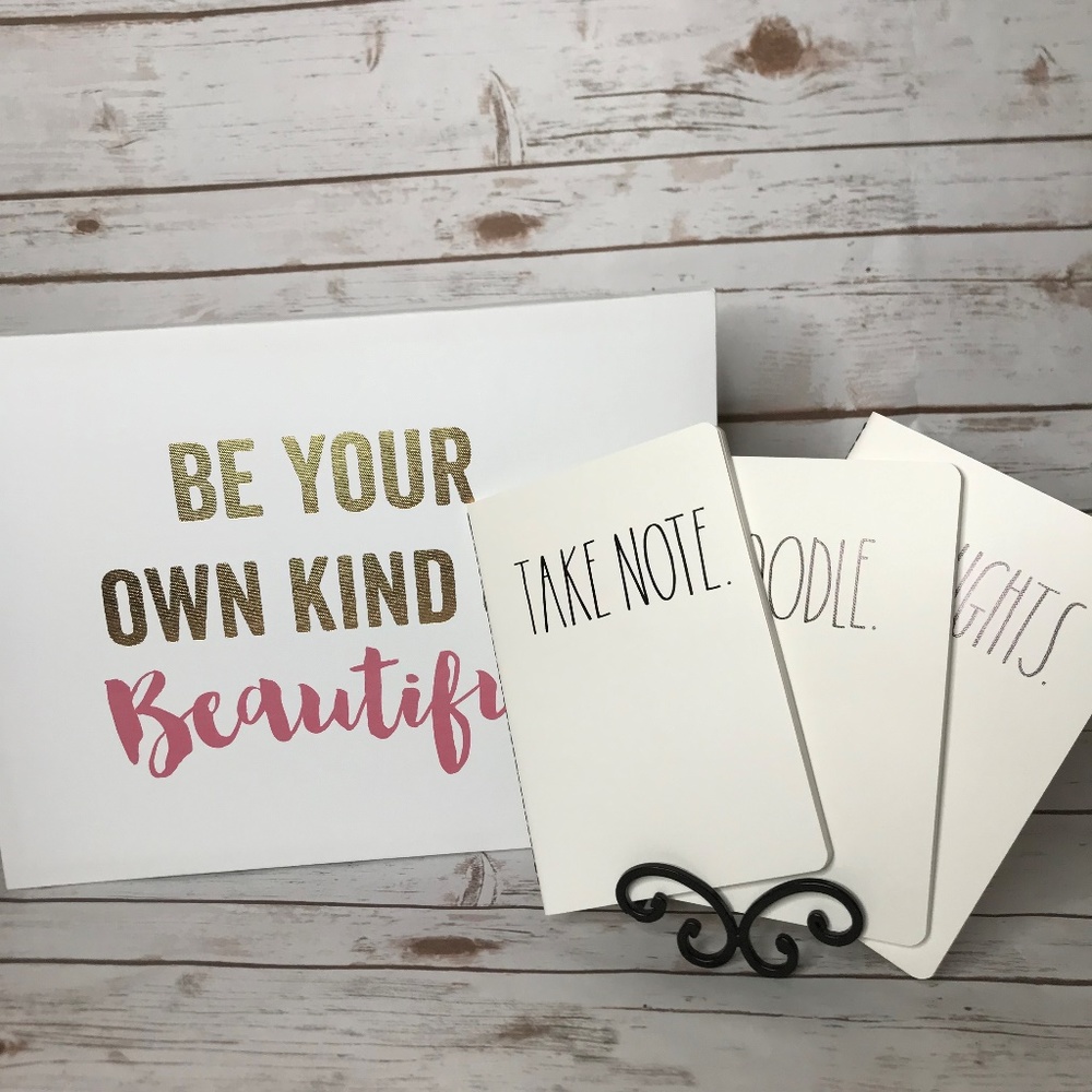 Rae Dunn Notebook Trio